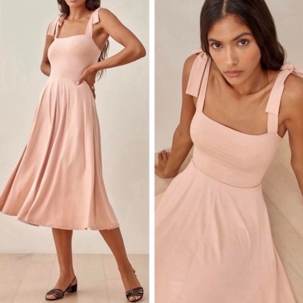 Reformarion Edita Dress Serenade Pink